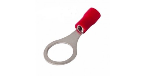 Наконечник кольцевой изолированный НКИ под сечение провода 1.5мм Rexant (отверстие ø10.5мм) картинка